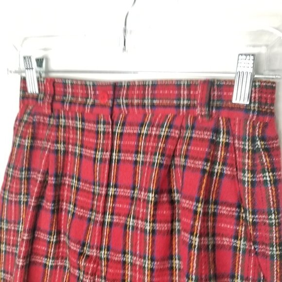 VTG Norton McNaughton Tartan Plaid Wool Shorts - Picture 5 of 6